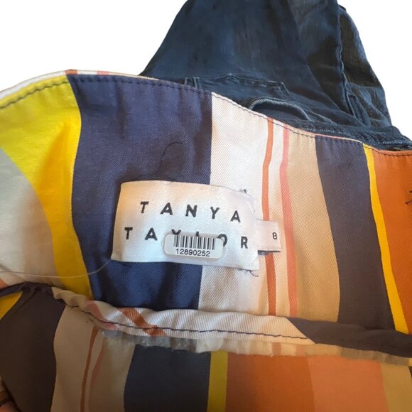 Tanya Taylor Alibi Striped Shelby Tie Waist Skirt Size 8 - Picture 6 of 6